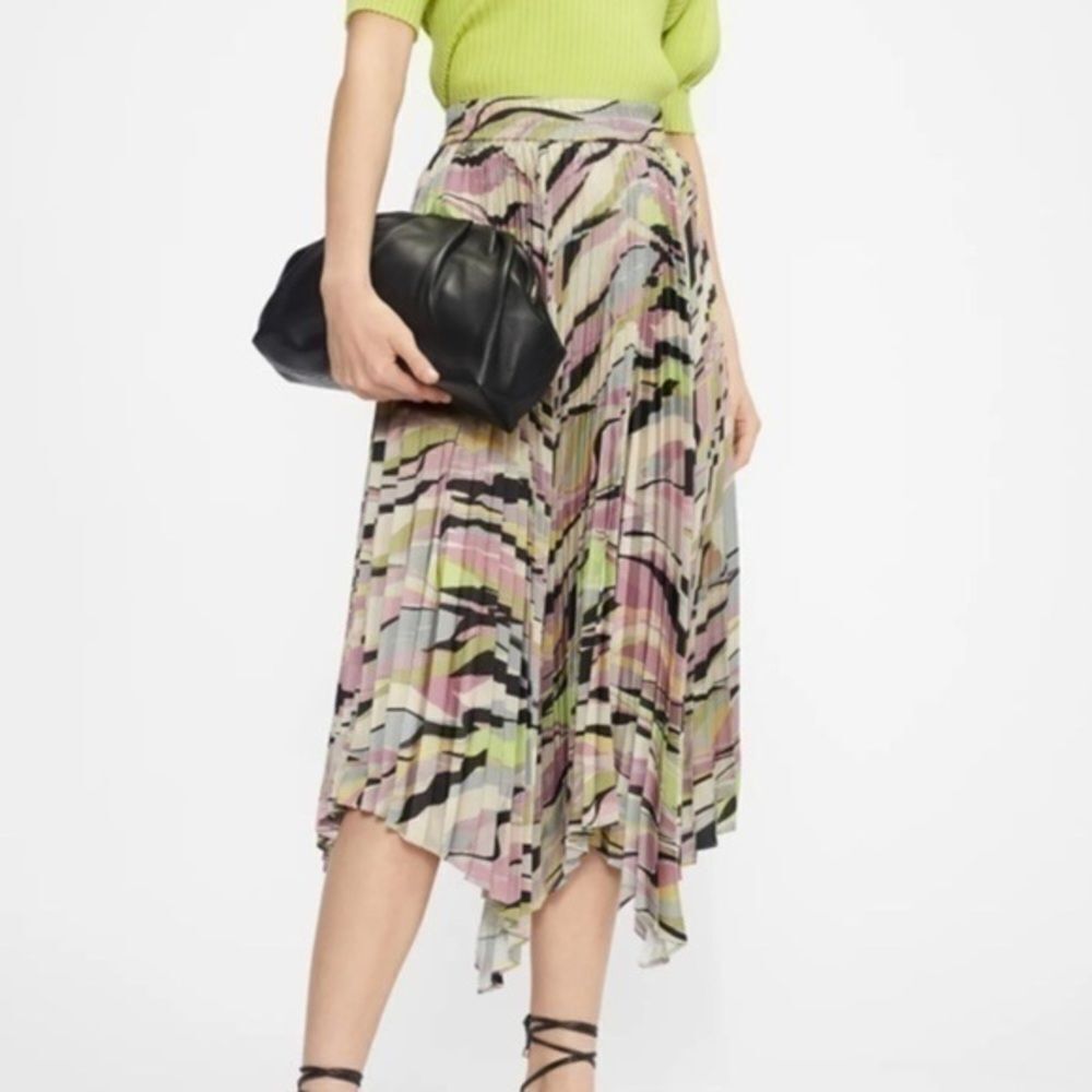 Ted Baker NWT Abstract Midi Skirt extra large 14 16